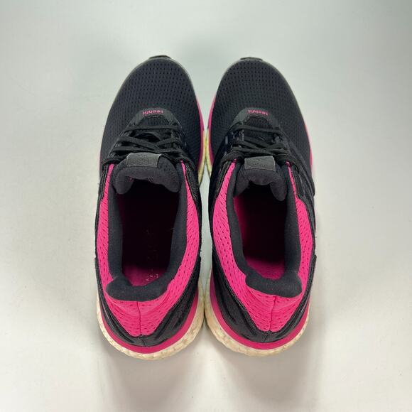 Adidas Supernova Glide 8 Boost Black Pink Running Shoes AF6557 Women's Size 9 - Picture 6 of 10